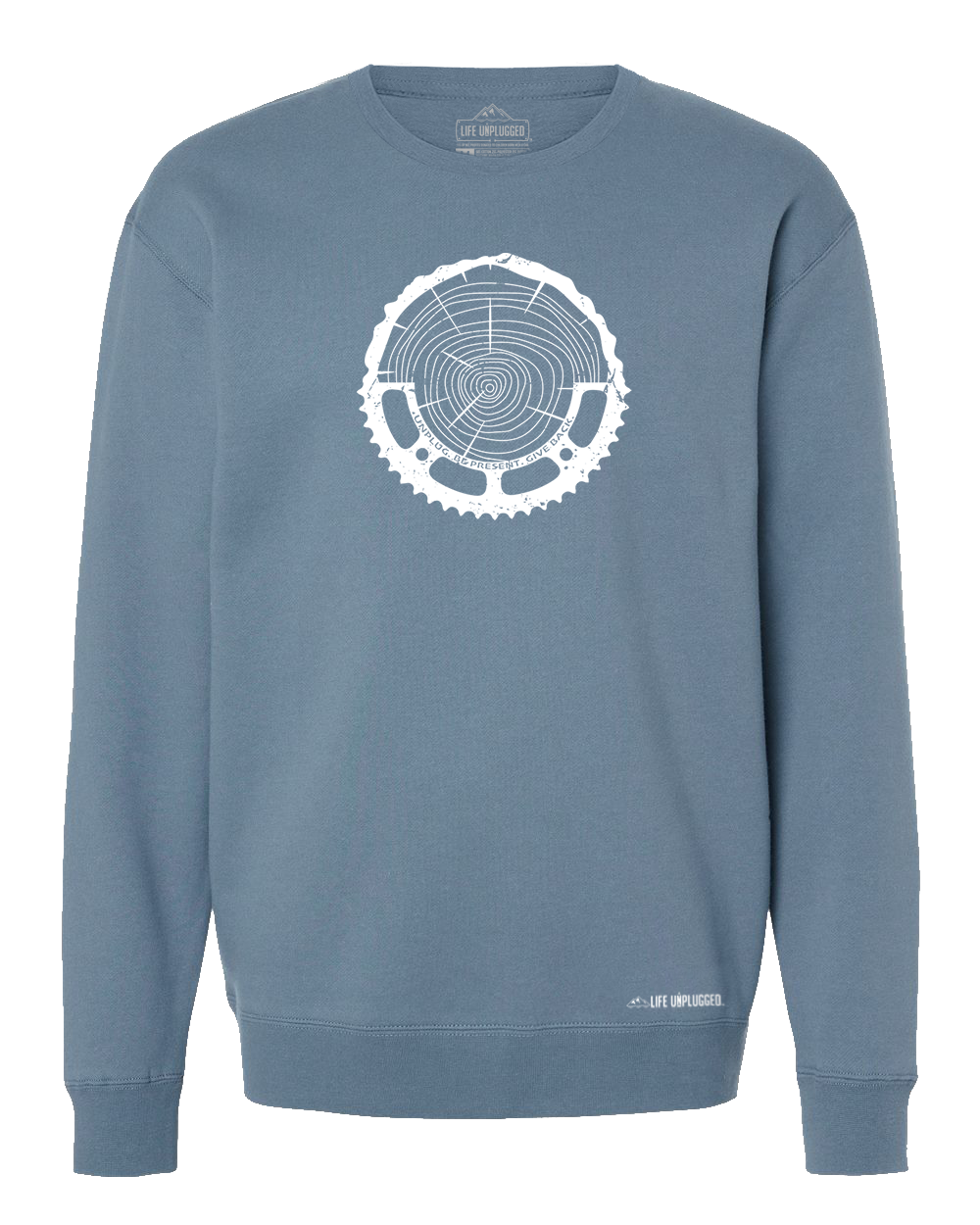 Tree Rings Chainring Heavyweight Crewneck Sweatshirt