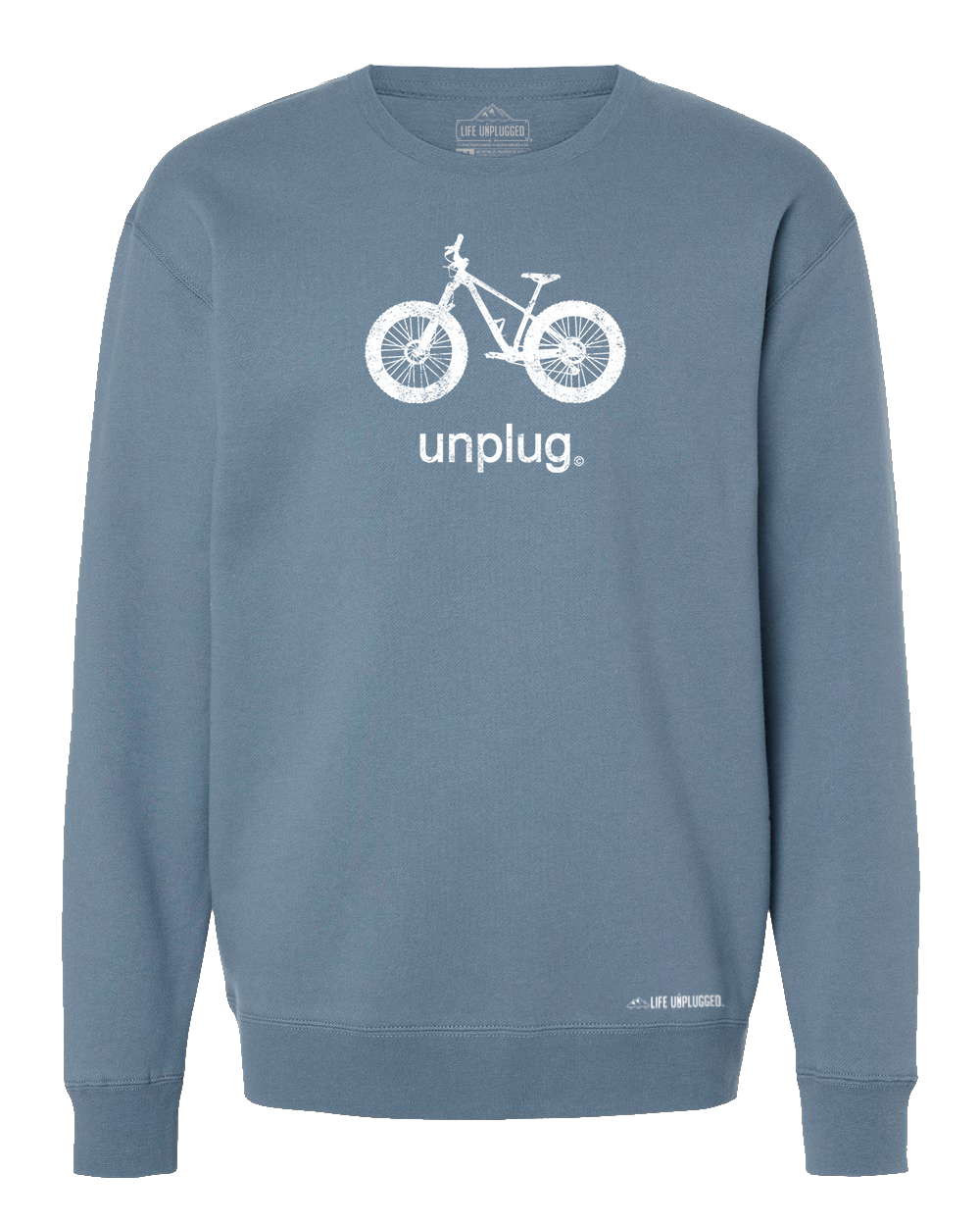 Fat Tire Bike Heavyweight Crewneck Sweatshirt