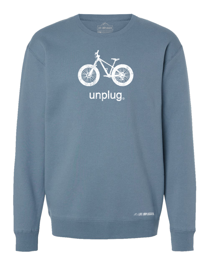 Fat Tire Bike Heavyweight Crewneck Sweatshirt