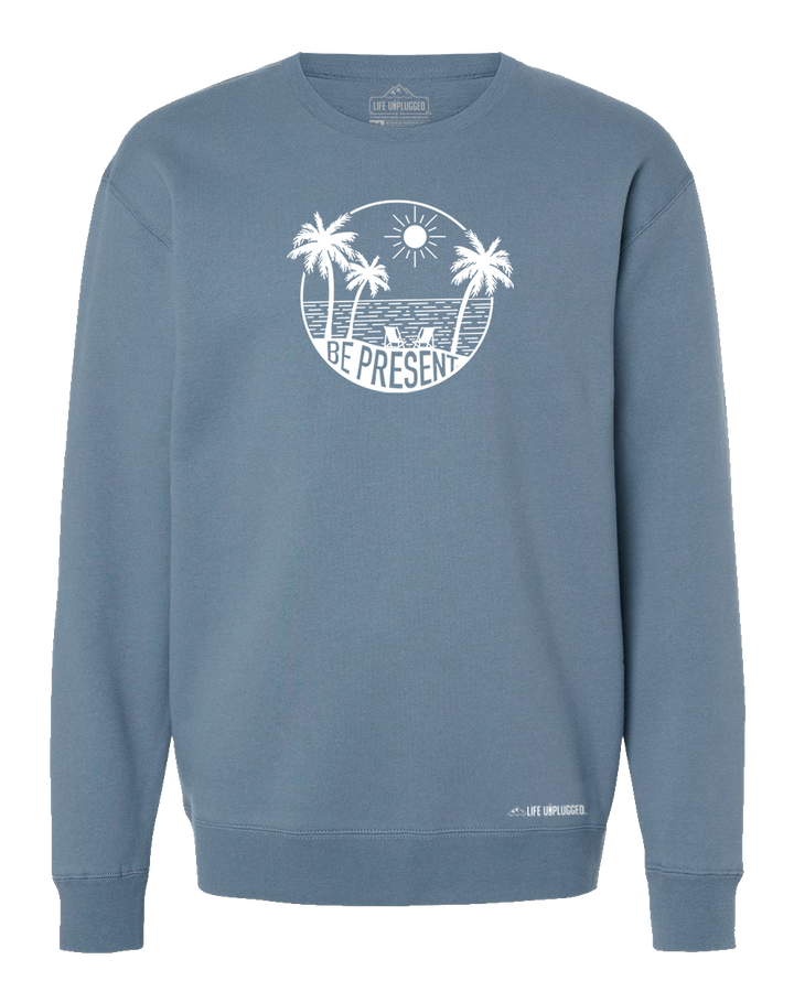 Be Present Beach Heavyweight Crewneck Sweatshirt