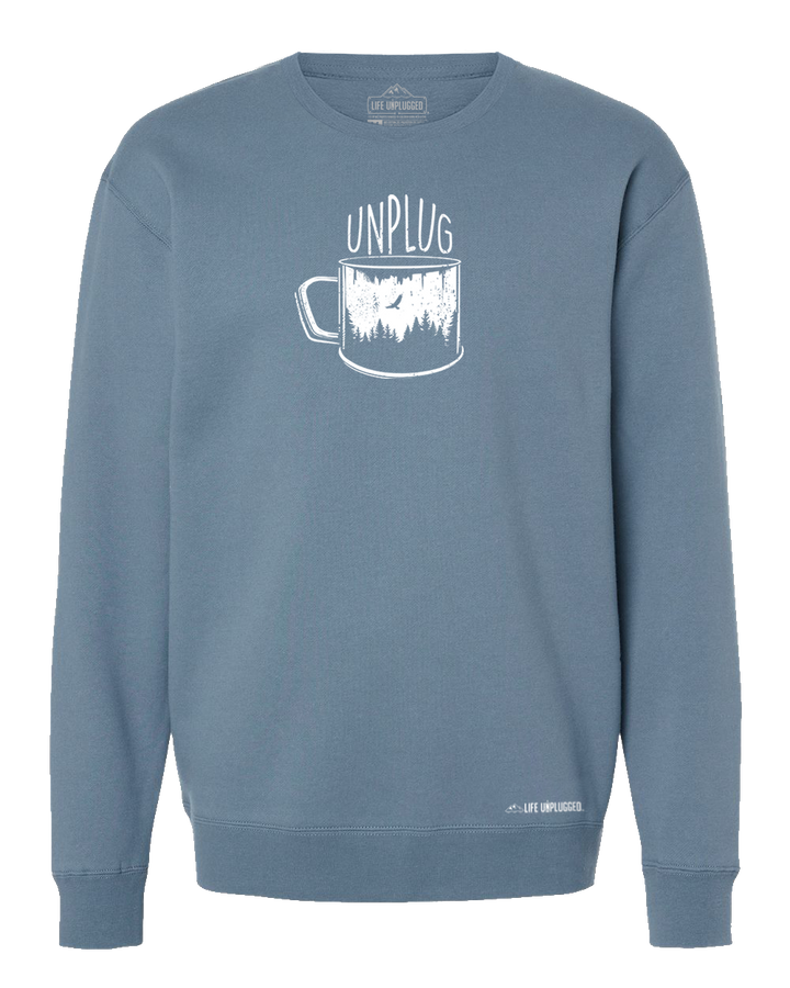 Coffee In The Trees  Heavyweight Crewneck Sweatshirt