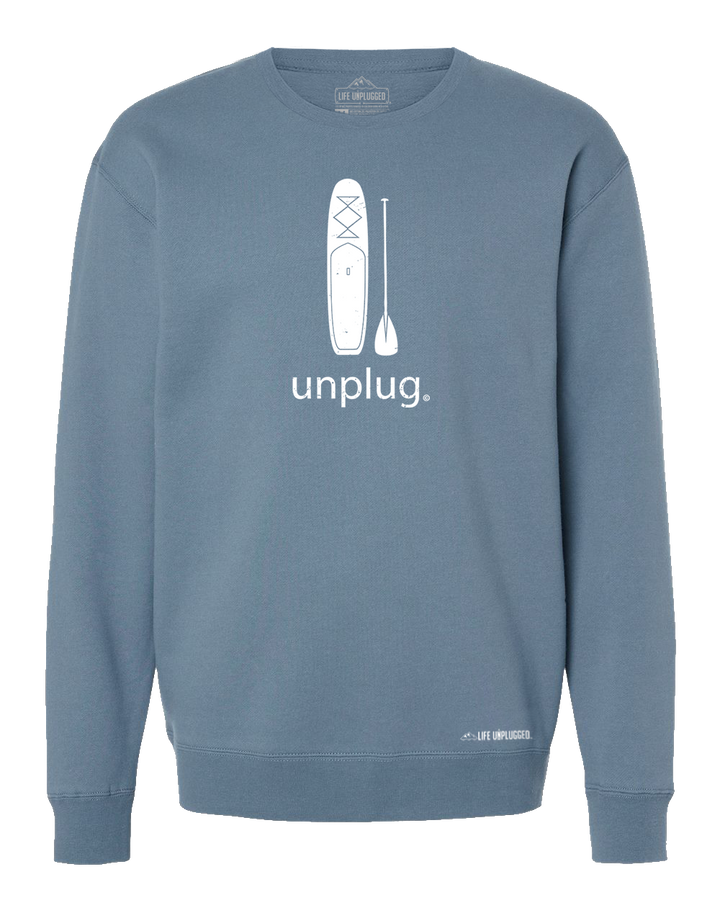 Stand Up Paddle Board Heavyweight Crewneck Sweatshirt