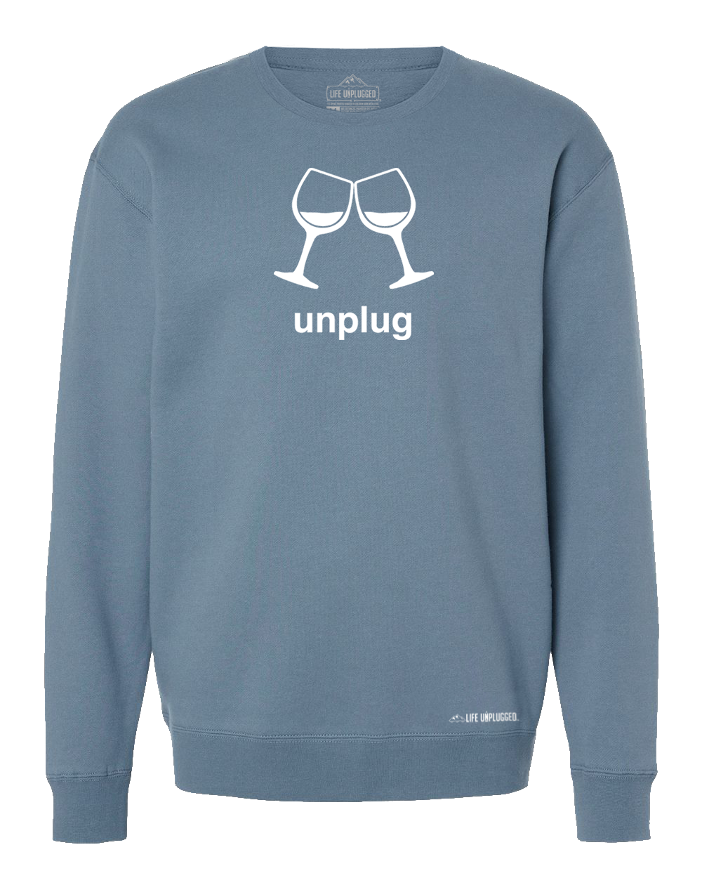 Wine Glass Heavyweight Crewneck Sweatshirt