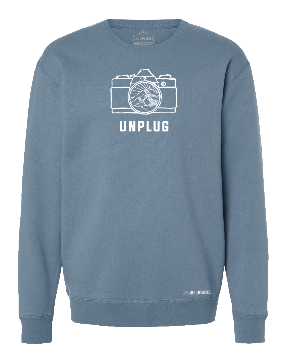 Camera Mountain Lens Heavyweight Crewneck Sweatshirt