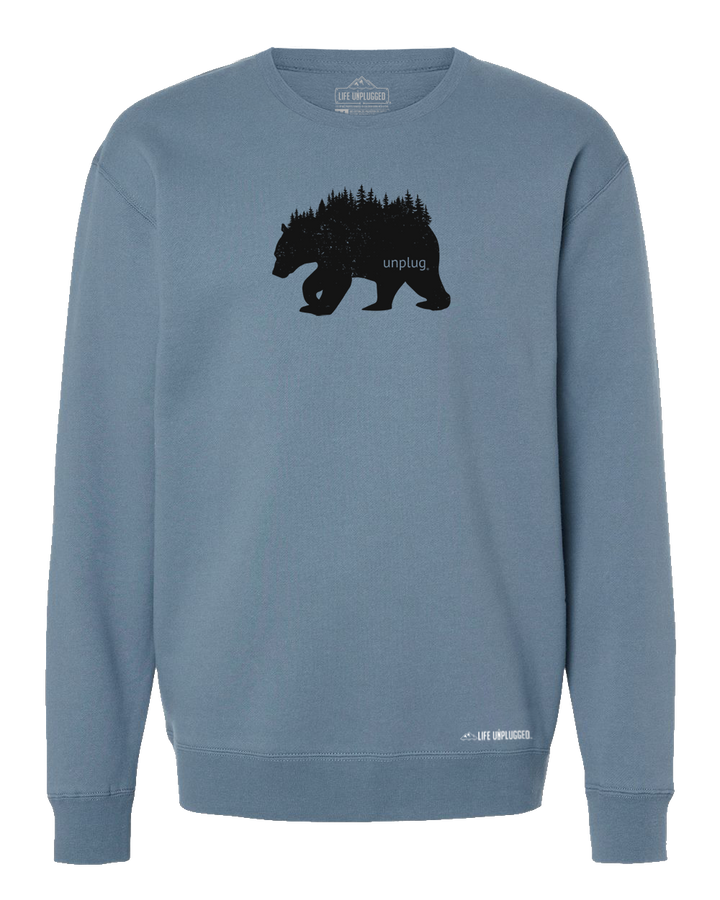 Bear In The Trees Heavyweight Crewneck Sweatshirt