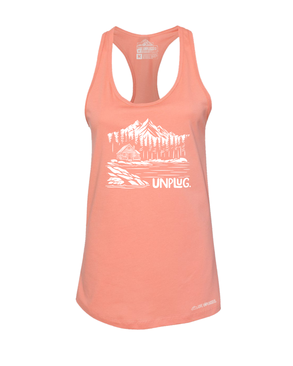 Cabin In the woods Women's Racerback Tank Top