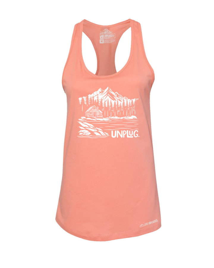 Cabin In the woods Women's Racerback Tank Top