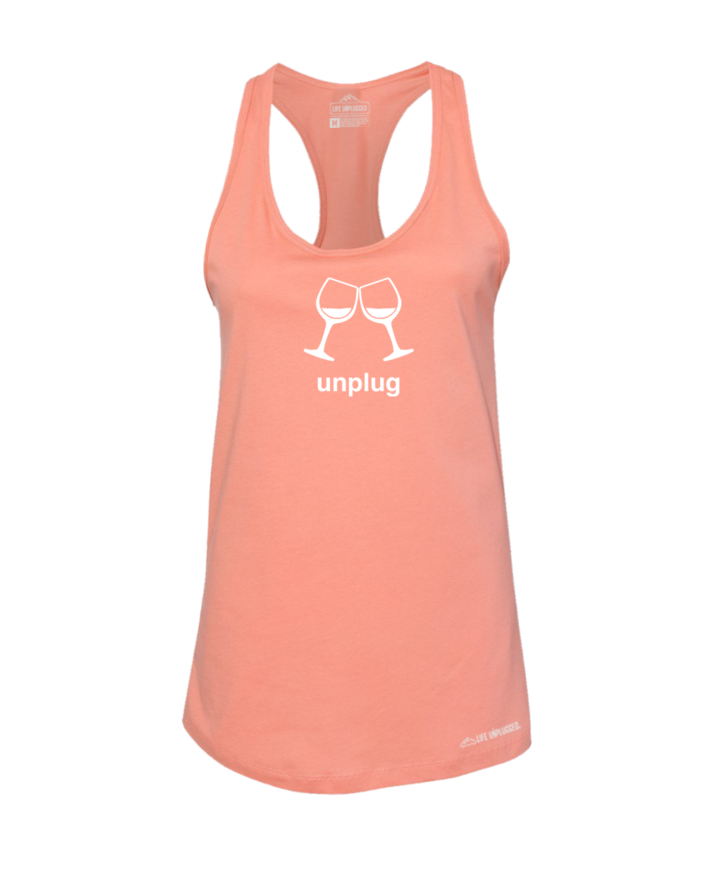 Wine Glass Women's Racerback Tank Top