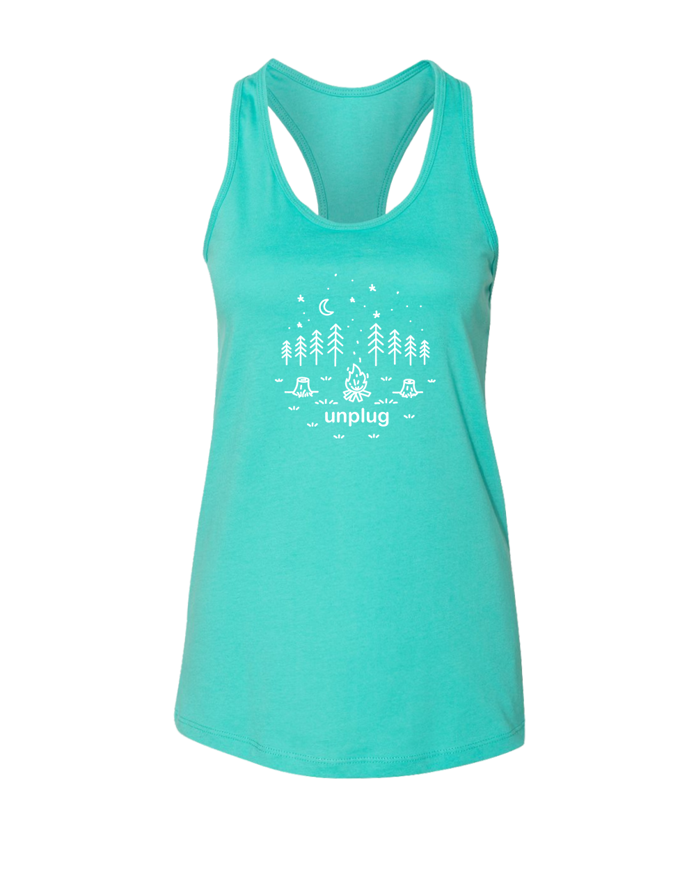 Stargazing Women's Racerback Tank Top