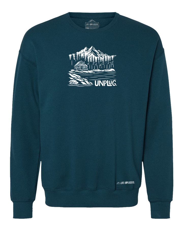 Cabin In The Woods Midweight Super Soft Crewneck Sweatshirt