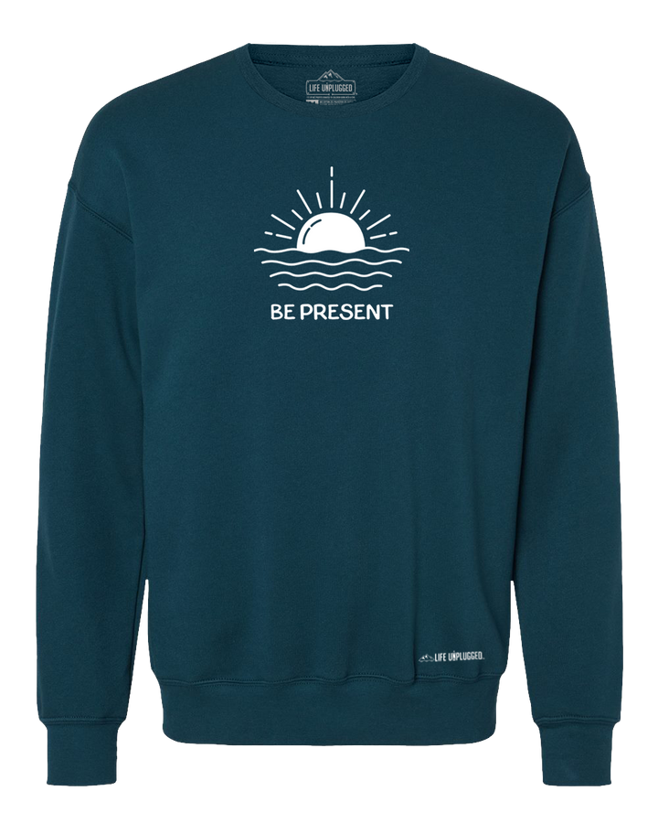 Ocean Sunset Midweight Super Soft Crewneck Sweatshirt