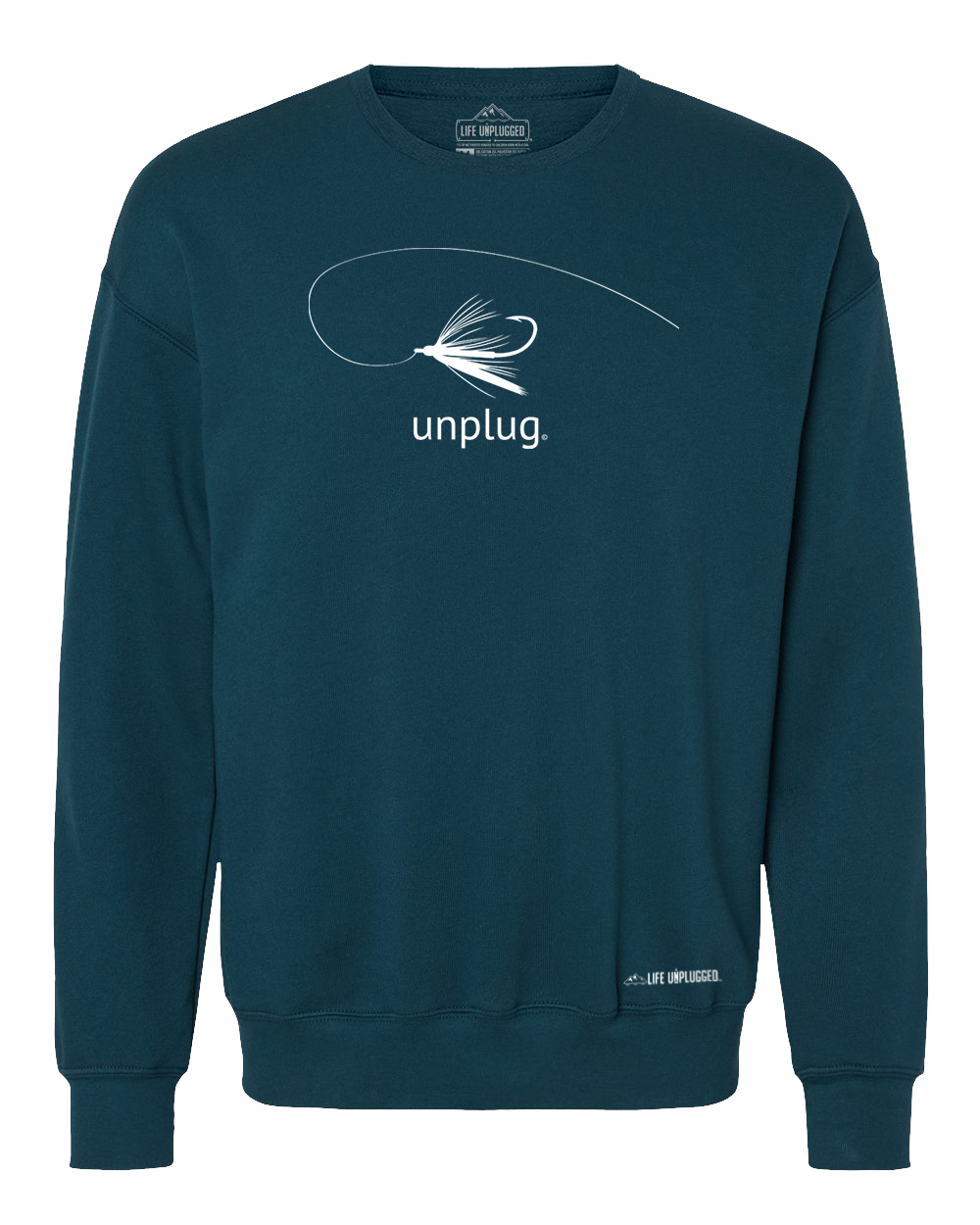 Fly Fishing Midweight Super Soft Crewneck Sweatshirt