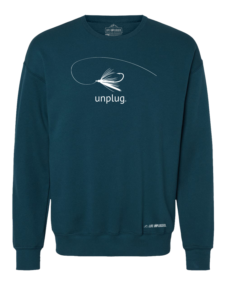 Fly Fishing Midweight Super Soft Crewneck Sweatshirt