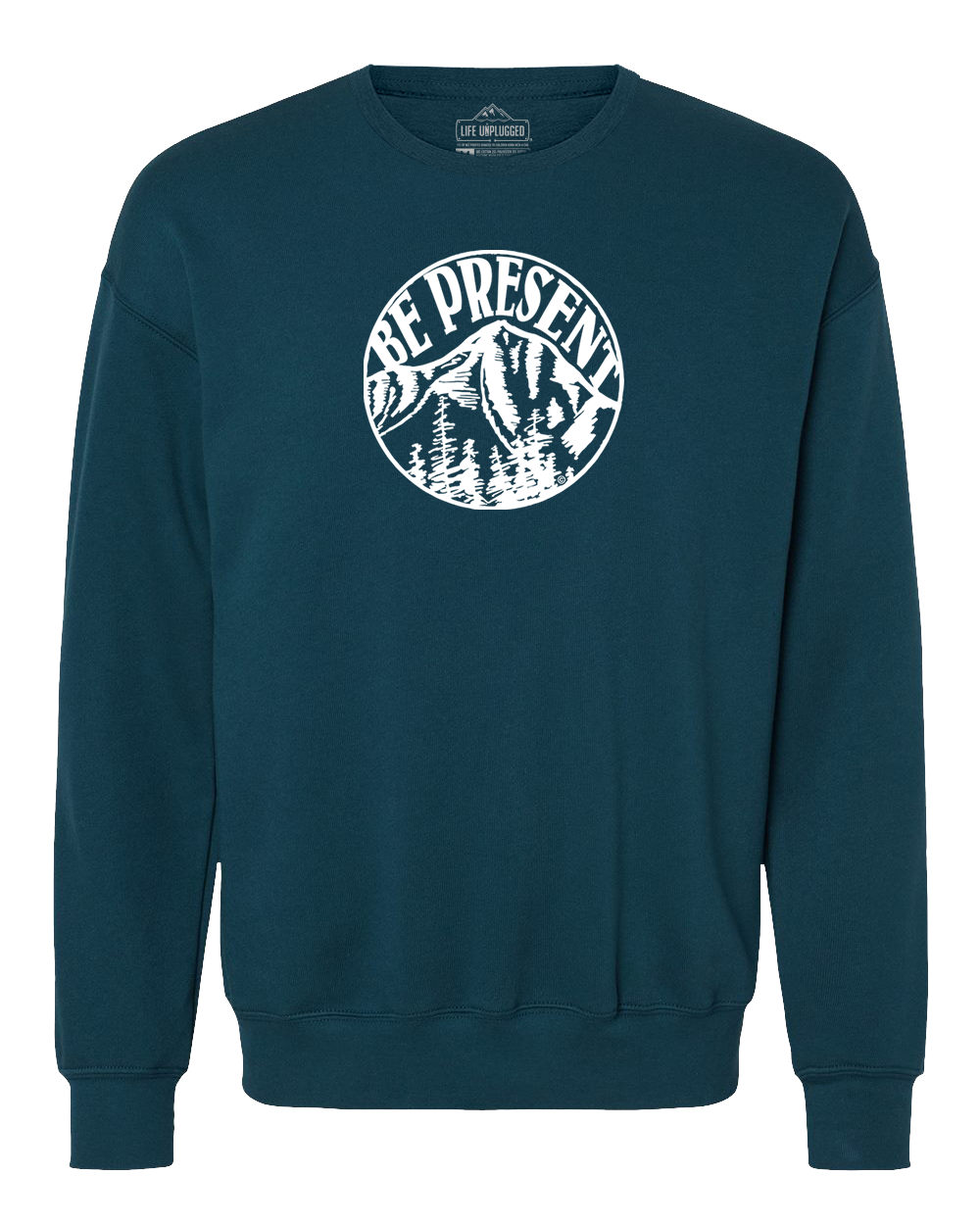 Be Present Mountain Midweight Super Soft Crewneck Sweatshirt