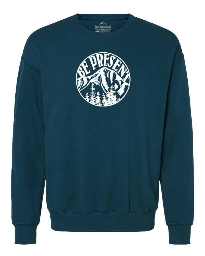 Be Present Mountain Midweight Super Soft Crewneck Sweatshirt