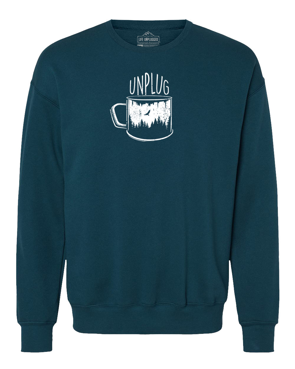 Coffee In The Trees  Midweight Super Soft Crewneck Sweatshirt