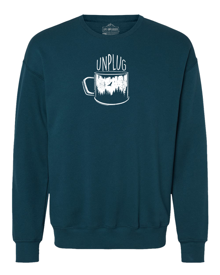 Coffee In The Trees  Midweight Super Soft Crewneck Sweatshirt