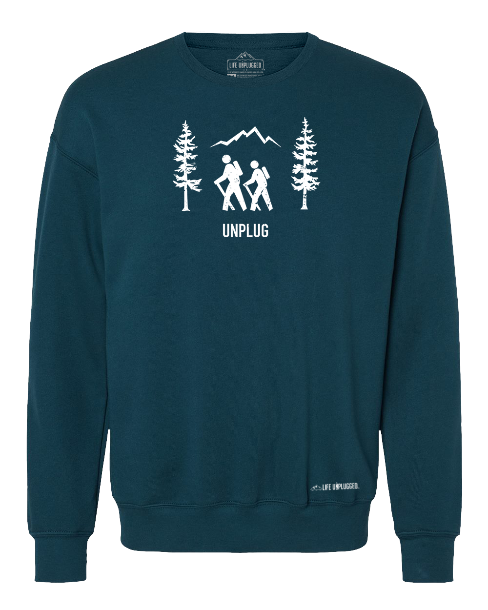 Hiking Scene Midweight Super Soft Crewneck Sweatshirt