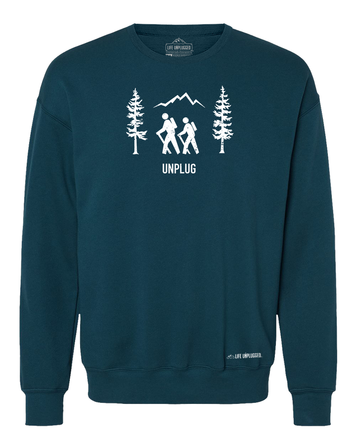 Hiking Scene Midweight Super Soft Crewneck Sweatshirt