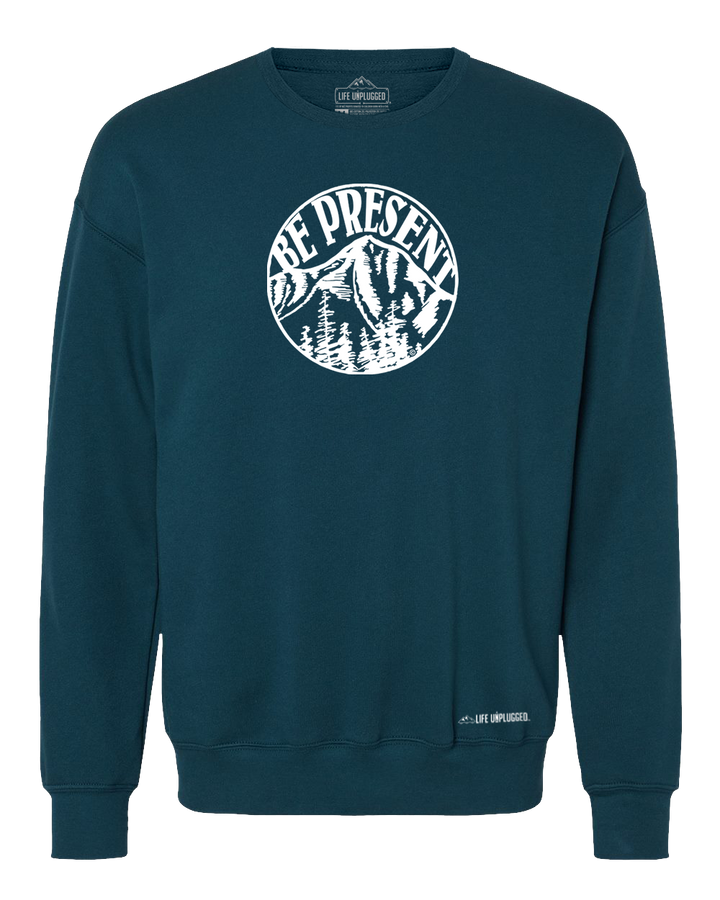 Be Present Mountain Midweight Super Soft Crewneck Sweatshirt