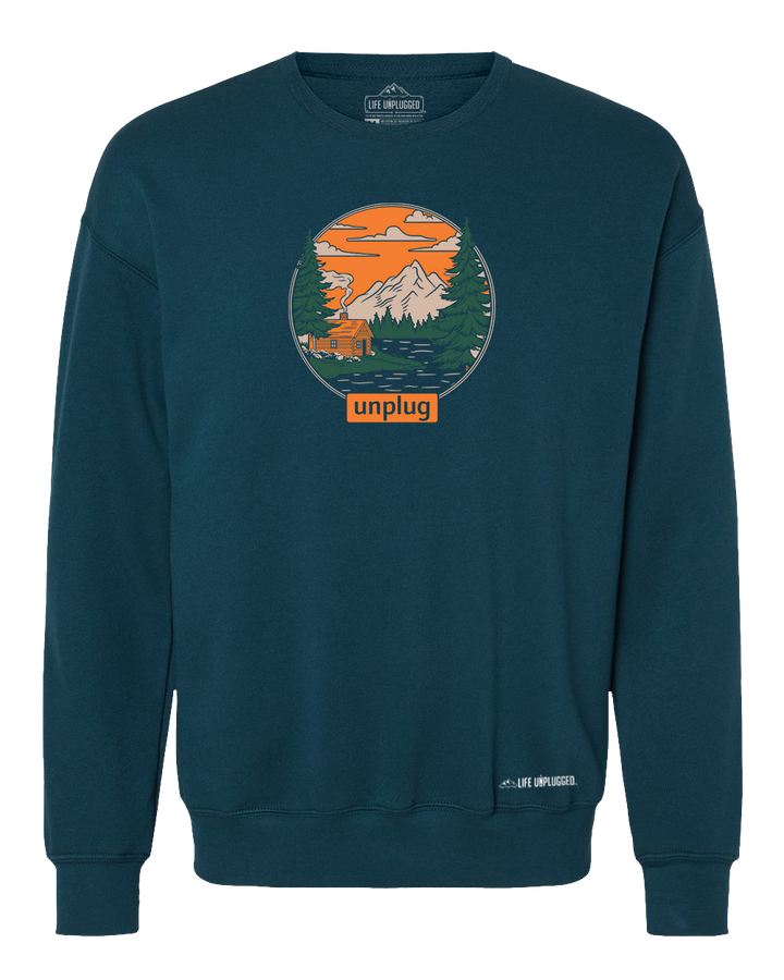 LIMITED DROP! Rustic Mountain Retreat Midweight Super Soft Crewneck Sweatshirt