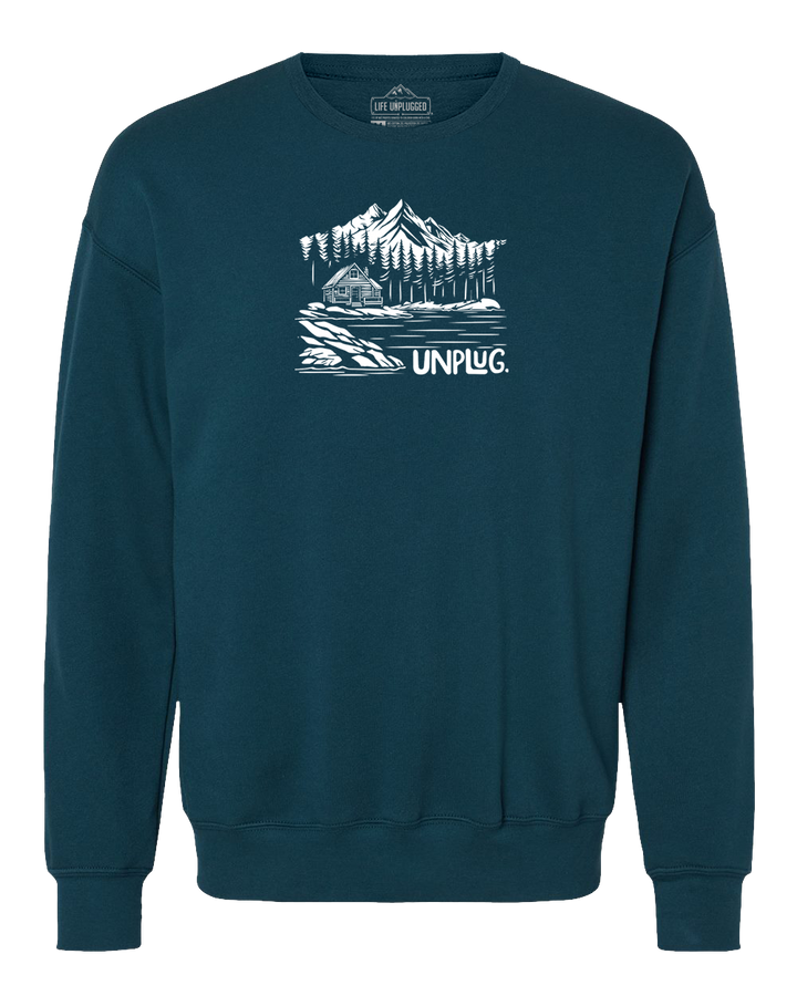 Cabin In The Woods Midweight Super Soft Crewneck Sweatshirt