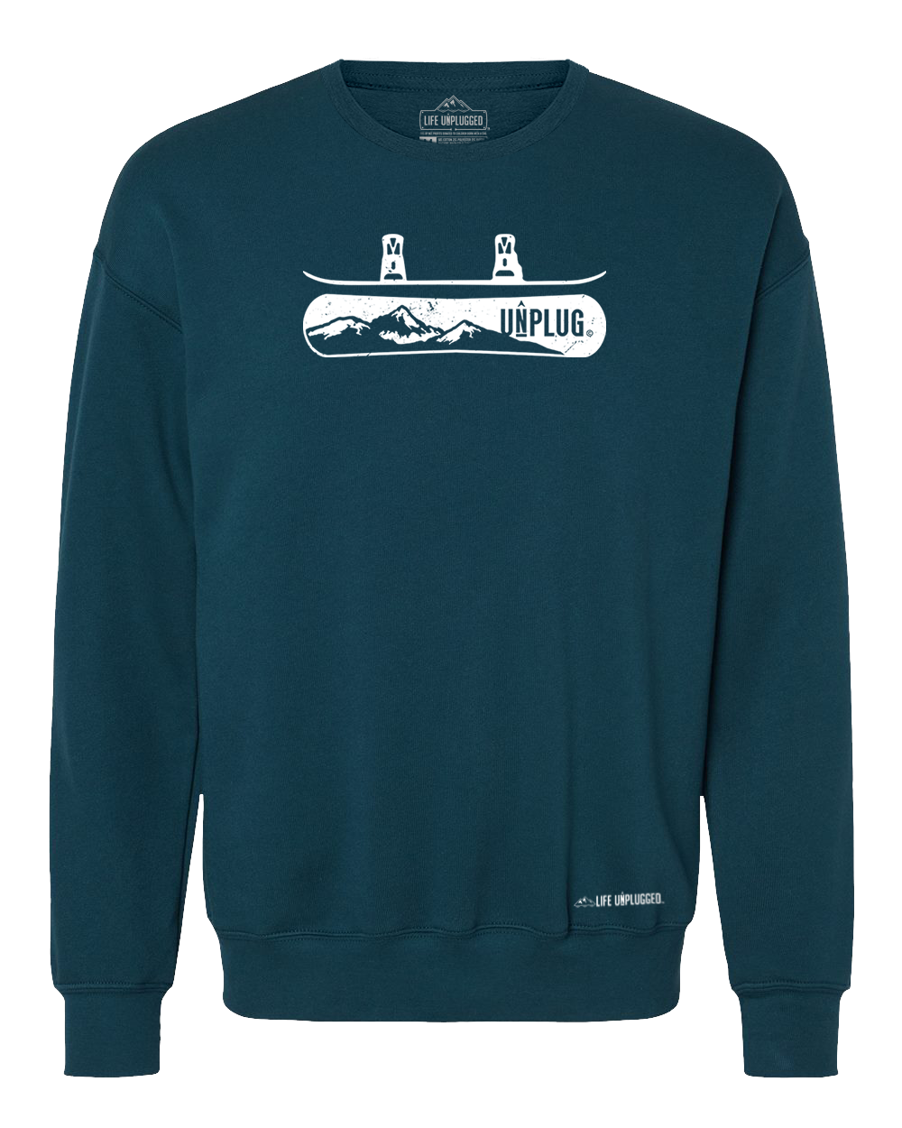 Snowboarding Midweight Super Soft Crewneck Sweatshirt