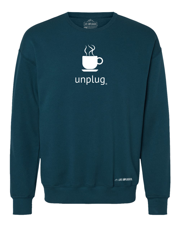 Coffee Midweight Super Soft Crewneck Sweatshirt