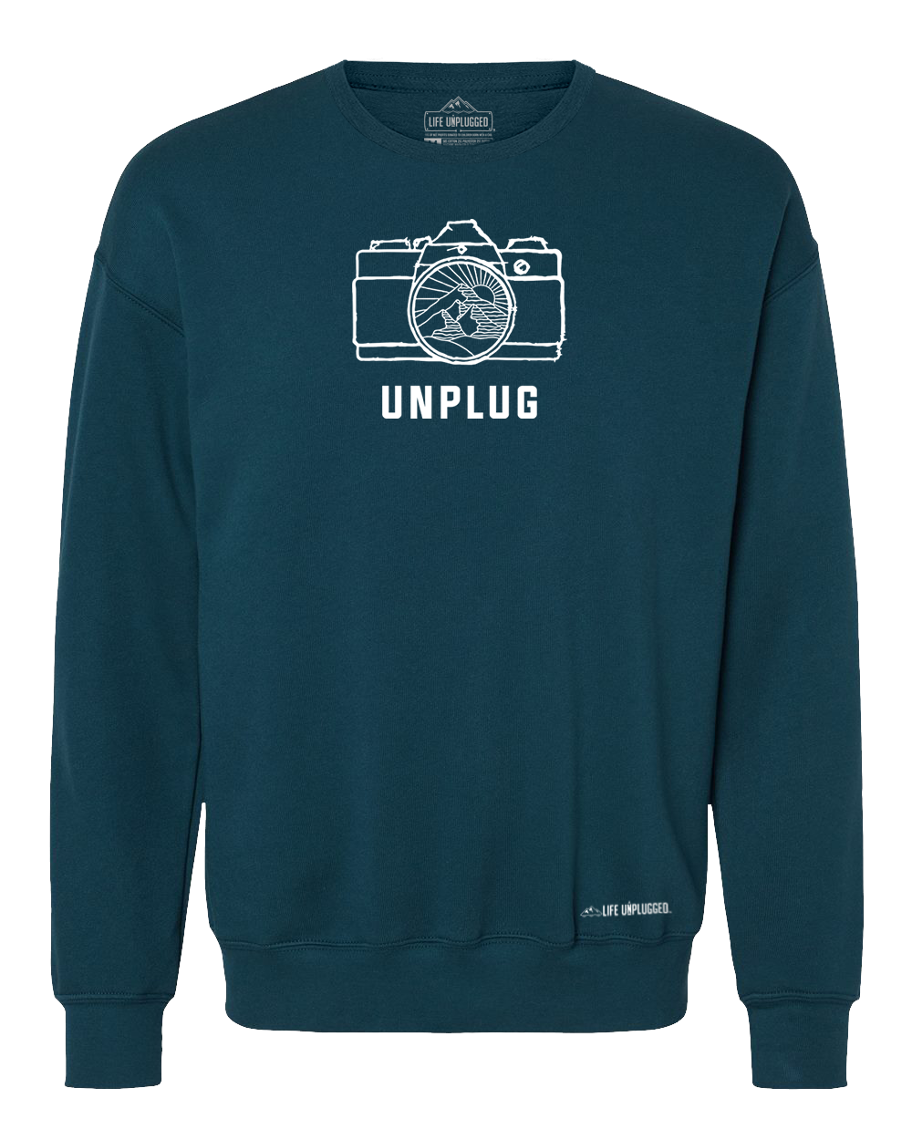 Camera Mountain Lens Midweight Super Soft Crewneck Sweatshirt