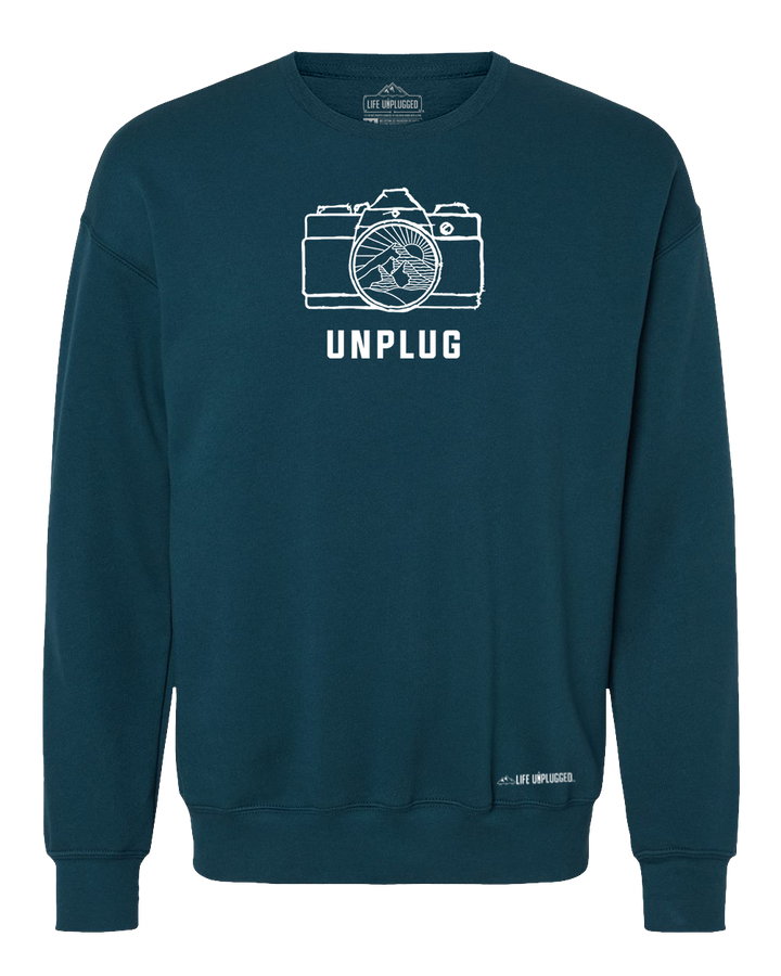 Camera Mountain Lens Midweight Super Soft Crewneck Sweatshirt