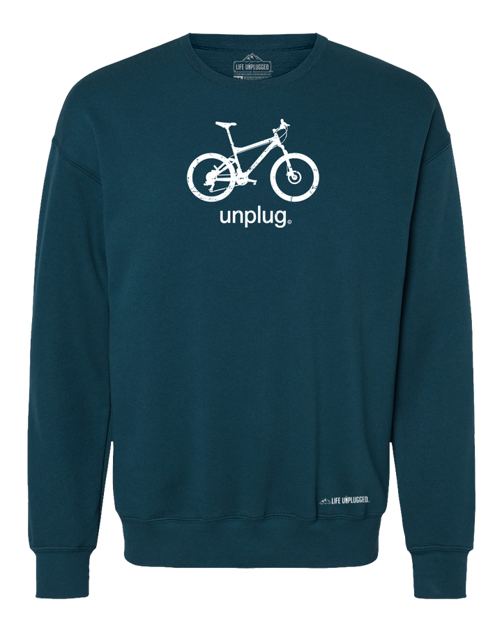 Mountain Bike Midweight Super Soft Crewneck Sweatshirt