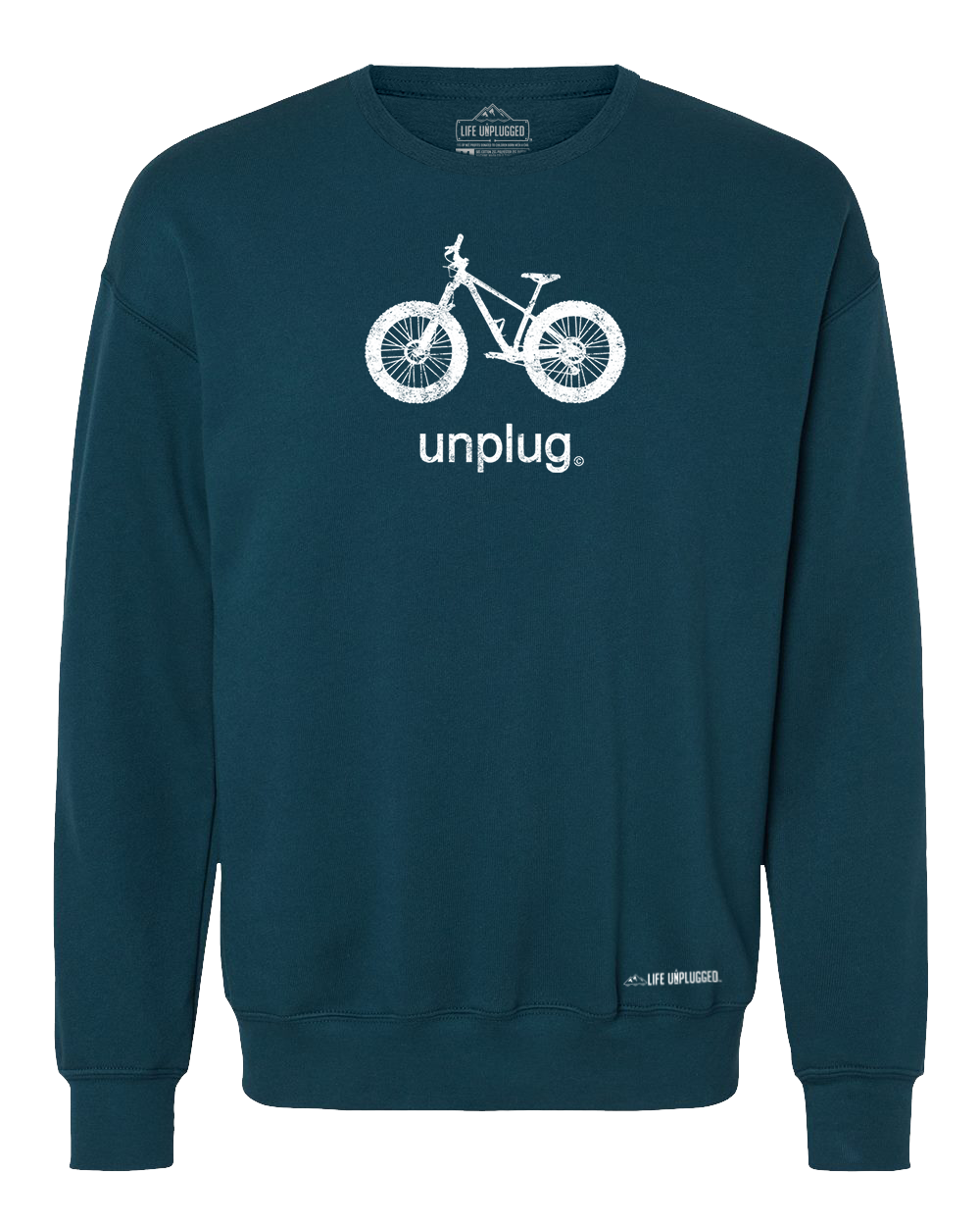 Fat Tire Bike Midweight Super Soft Crewneck Sweatshirt