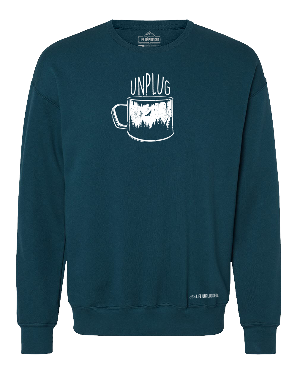 Coffee In The Trees  Midweight Super Soft Crewneck Sweatshirt