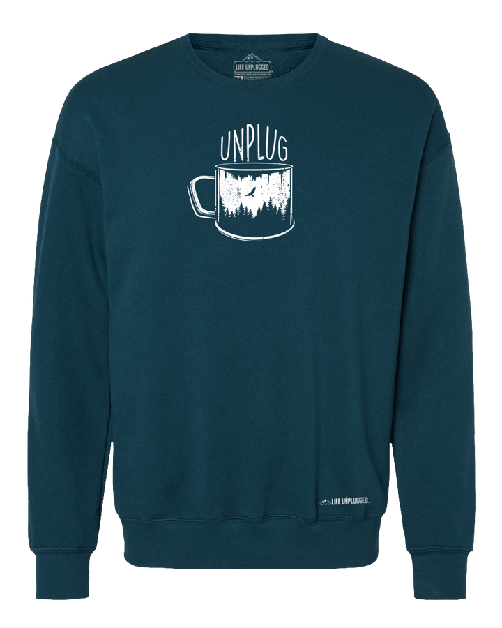 Coffee In The Trees  Midweight Super Soft Crewneck Sweatshirt