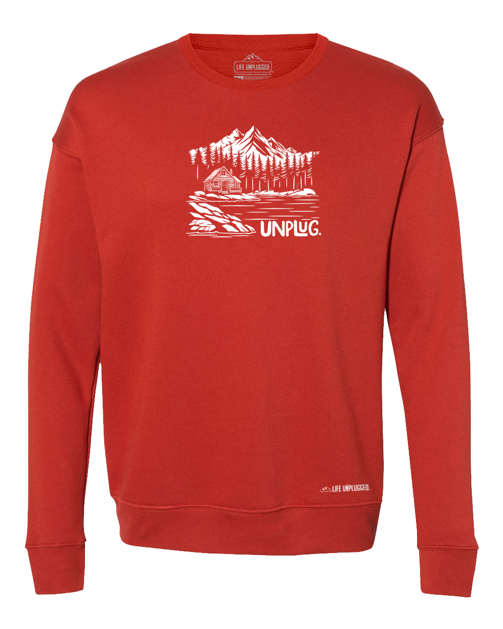 Cabin In The Woods Midweight Super Soft Crewneck Sweatshirt