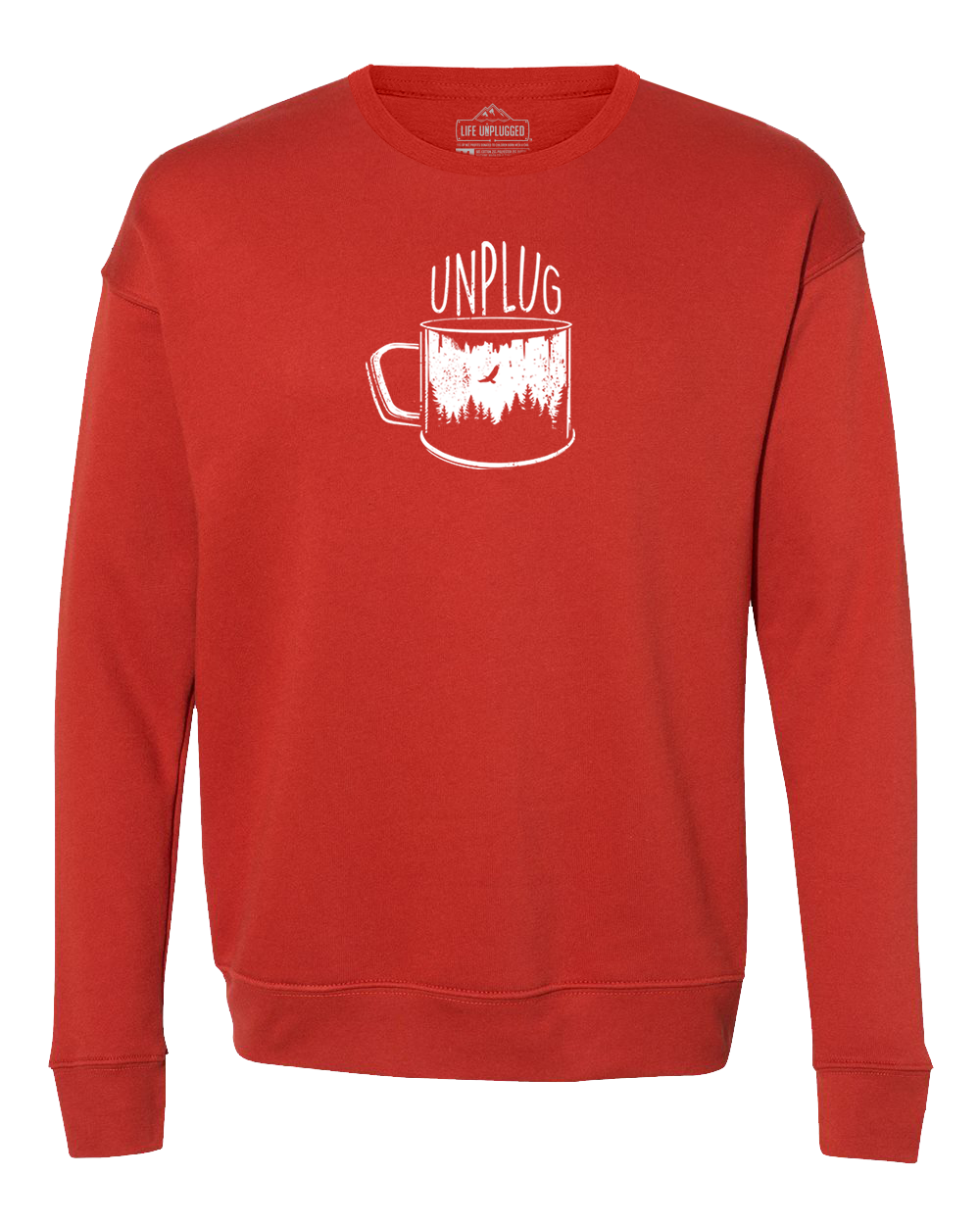 Coffee In The Trees  Midweight Super Soft Crewneck Sweatshirt