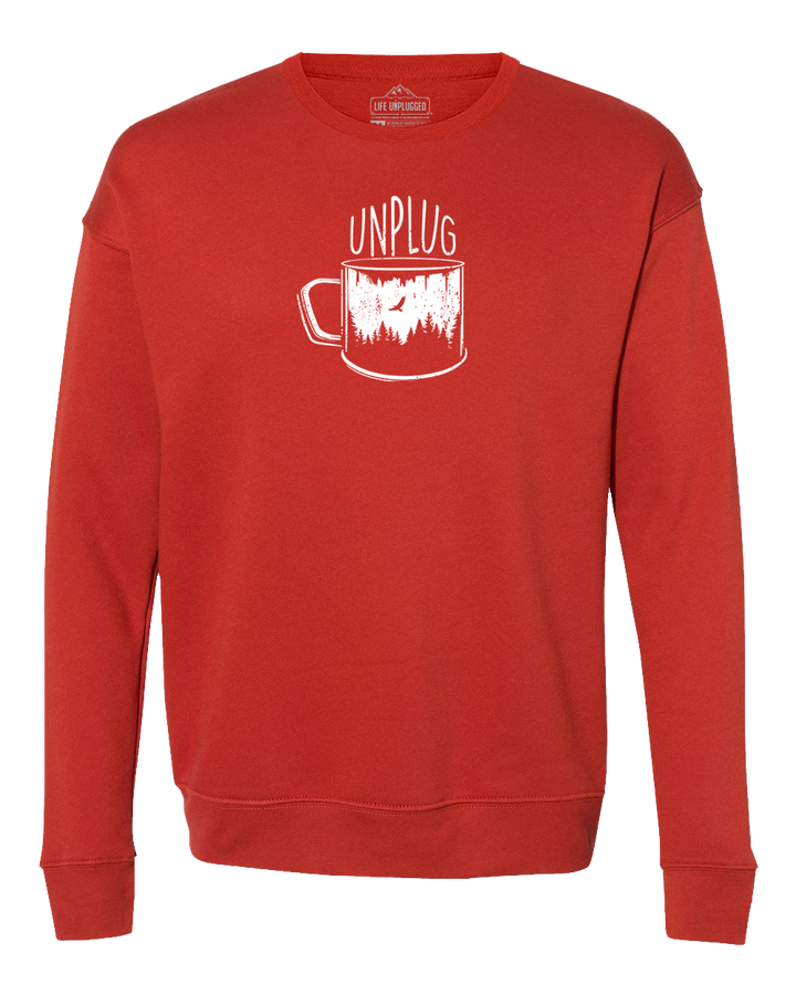 Coffee In The Trees  Midweight Super Soft Crewneck Sweatshirt