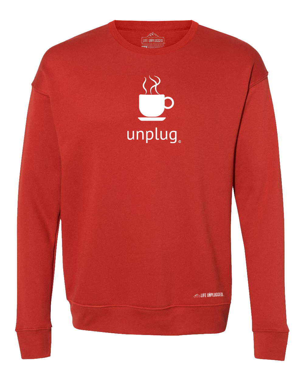 Coffee Midweight Super Soft Crewneck Sweatshirt