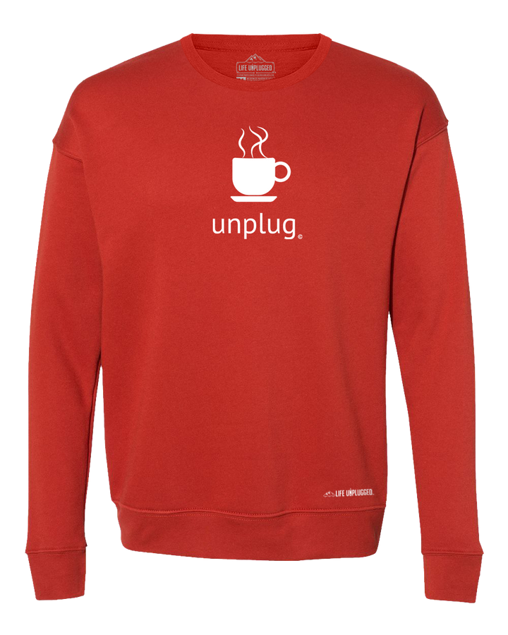 Coffee Midweight Super Soft Crewneck Sweatshirt