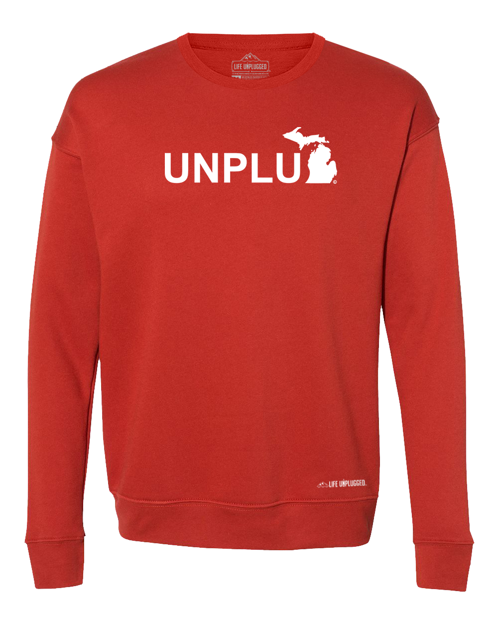 Unplug (MI) Midweight Super Soft Crewneck Sweatshirt