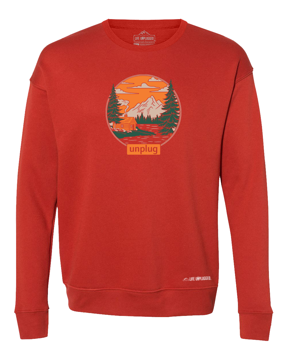 LIMITED DROP! Rustic Mountain Retreat Midweight Super Soft Crewneck Sweatshirt