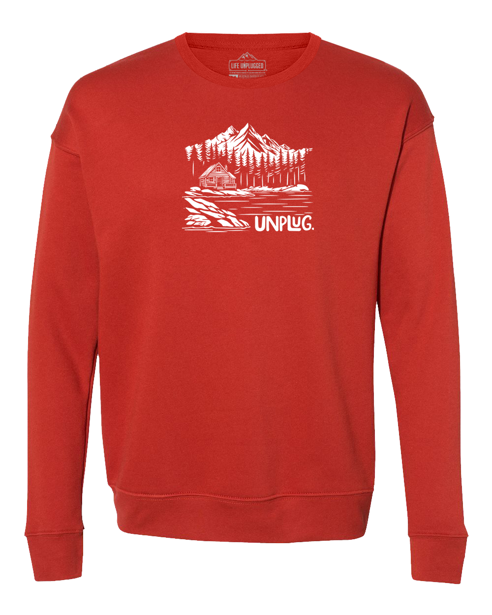 Cabin In The Woods Midweight Super Soft Crewneck Sweatshirt