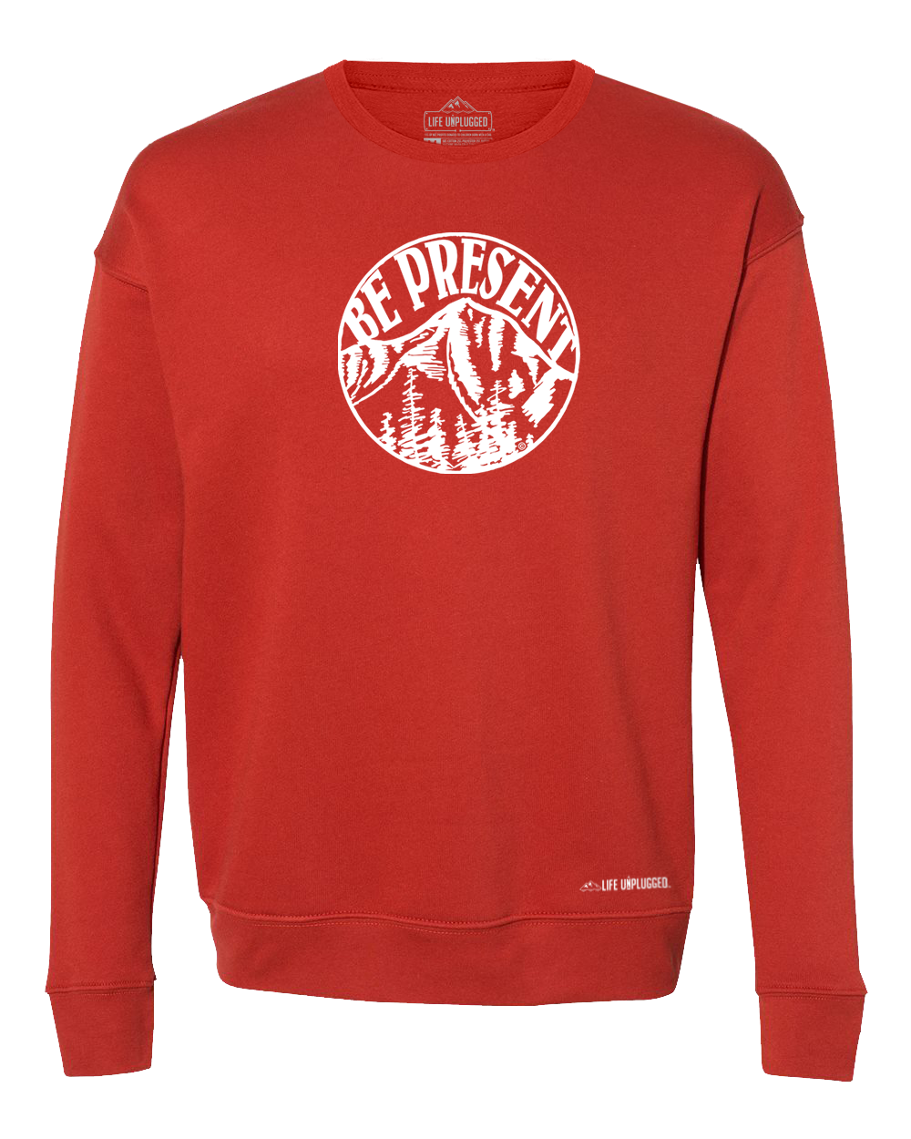 Be Present Mountain Midweight Super Soft Crewneck Sweatshirt