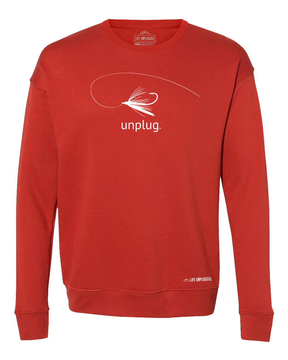 Fly Fishing Midweight Super Soft Crewneck Sweatshirt