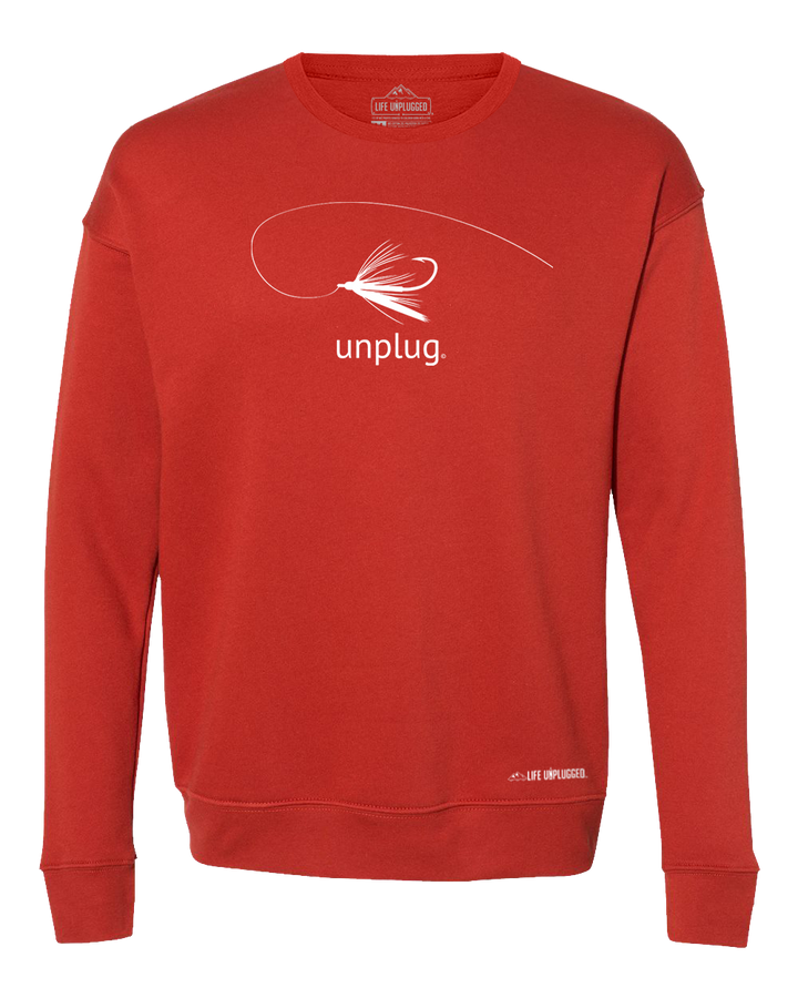 Fly Fishing Midweight Super Soft Crewneck Sweatshirt