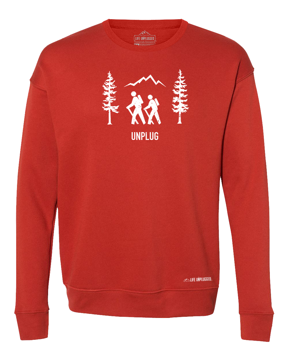 Hiking Scene Midweight Super Soft Crewneck Sweatshirt