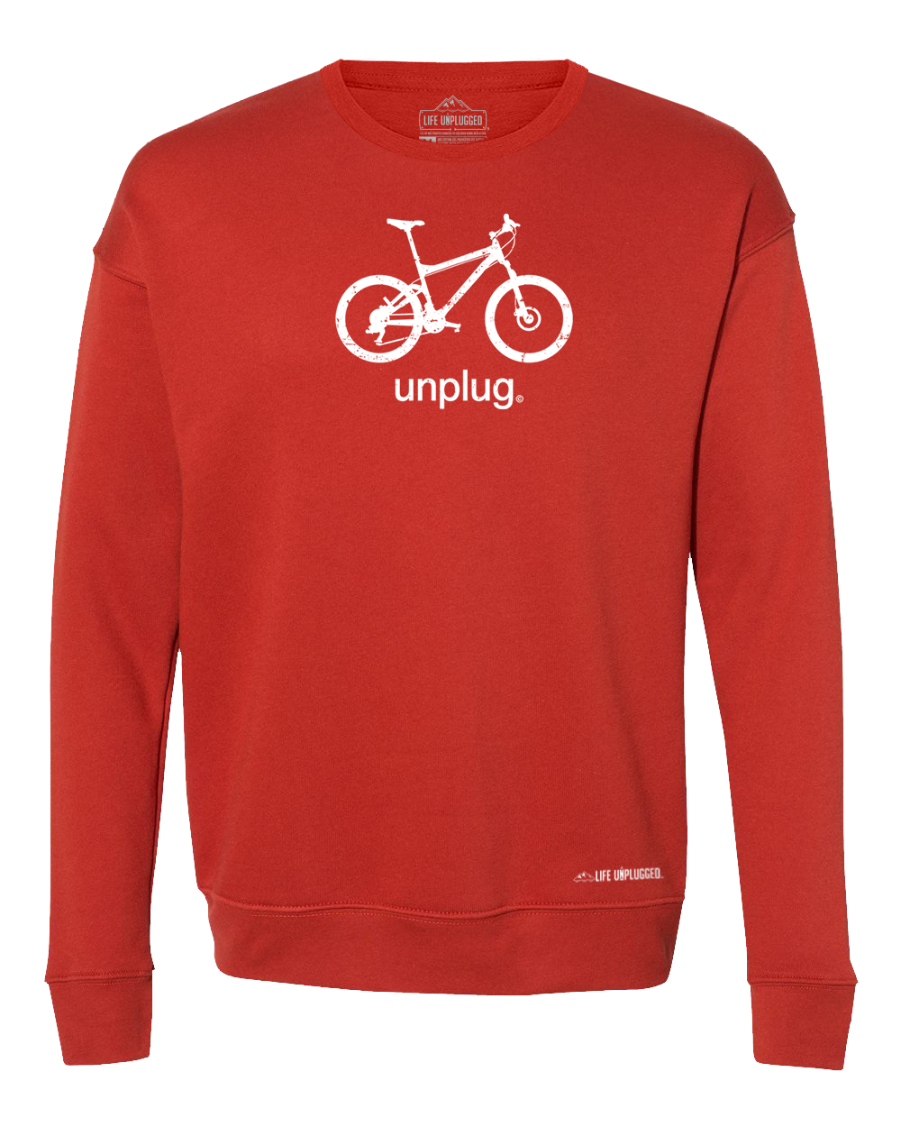 Mountain Bike Midweight Super Soft Crewneck Sweatshirt