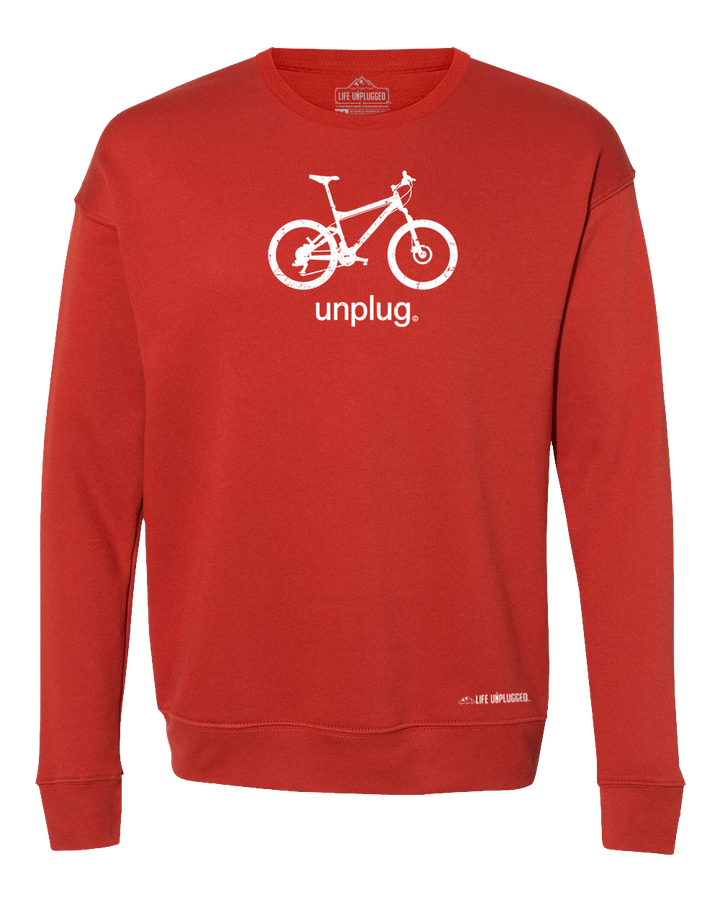 Mountain Bike Midweight Super Soft Crewneck Sweatshirt