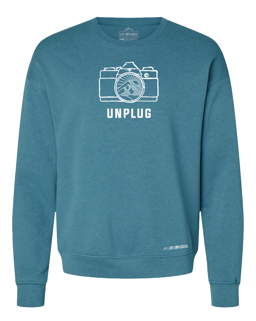 Camera Mountain Lens Midweight Super Soft Crewneck Sweatshirt