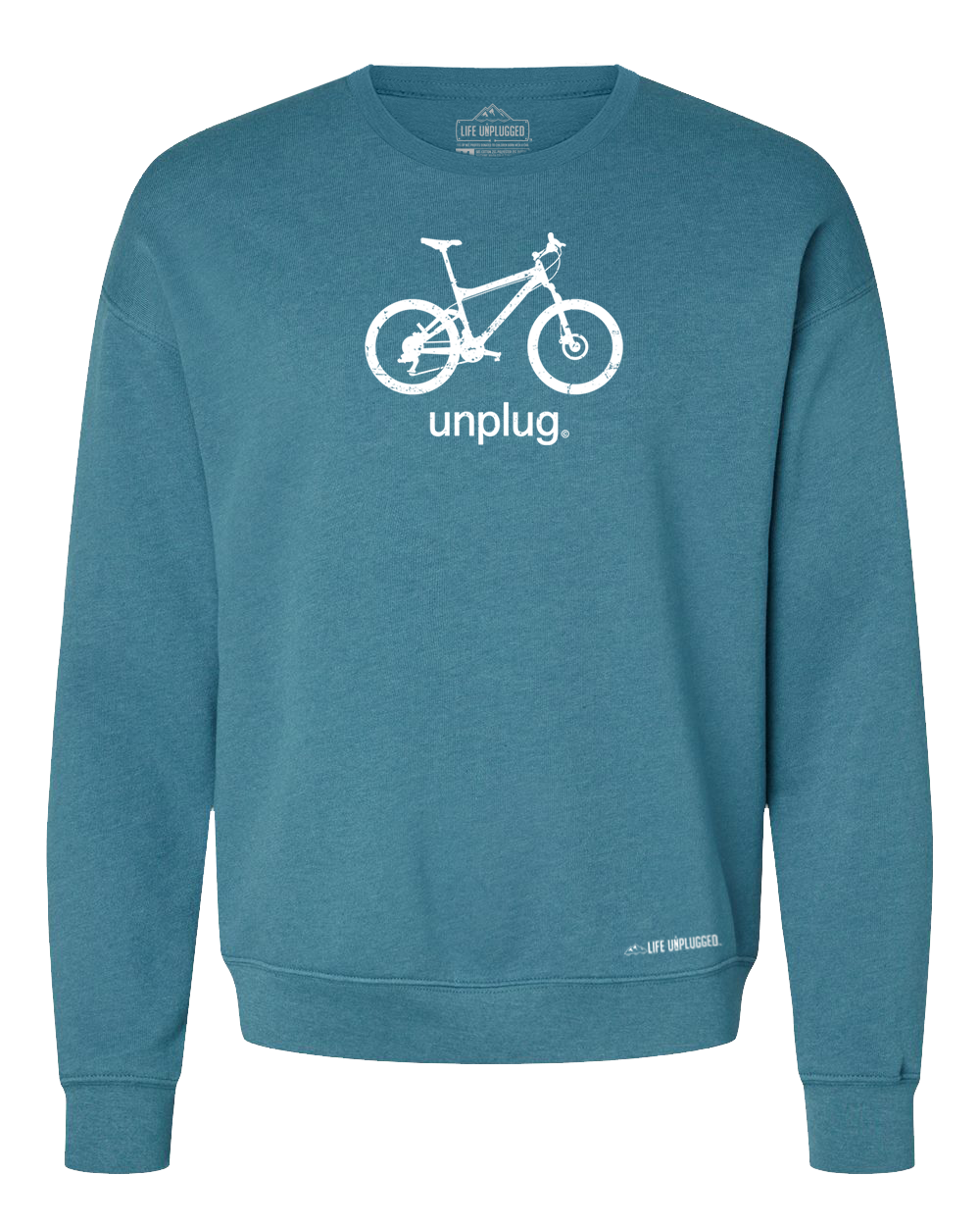 Mountain Bike Midweight Super Soft Crewneck Sweatshirt